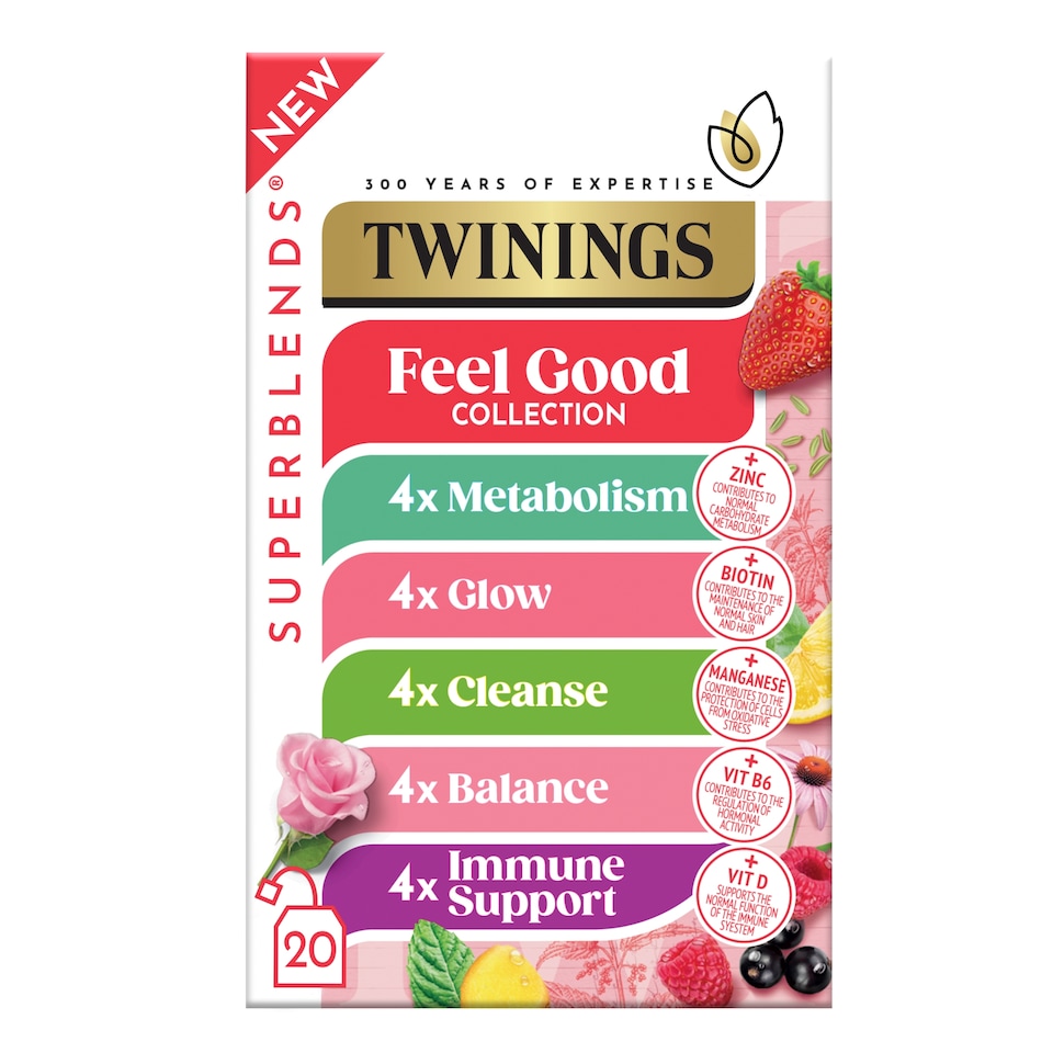 image 1 of Twinings Feel Good Collection 20 Tea bags 38.4g