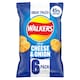 image 5 of Walkers Mild Cheese & Onion Less Salt Multipack Crisps 6x25g