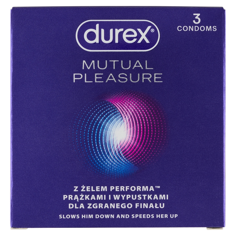 obrázok 1 z Durex Mutual Pleasure prezervatívy 3 ks
