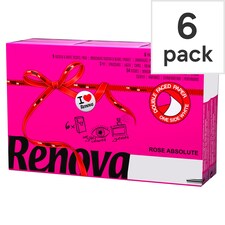 Renova Pocket Tissue 6 Pack Various Colours