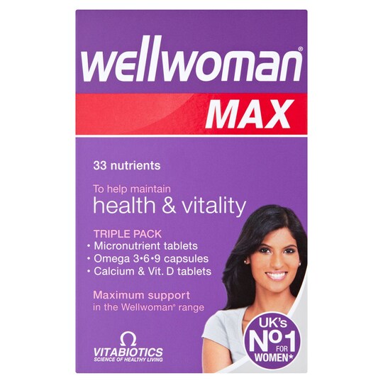 Wellwoman Max Tablets 84 Tesco Groceries Wellwoman Max Tablets 84 Tesco Groceries