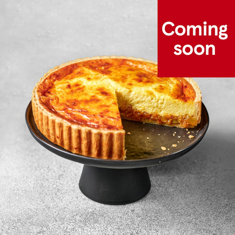 84. Tesco Finest Chef’s Collection Three Cheese Savoury Cheesecake with Caramelised Leek & Onion Chutney 1.2kg (Serves 12)