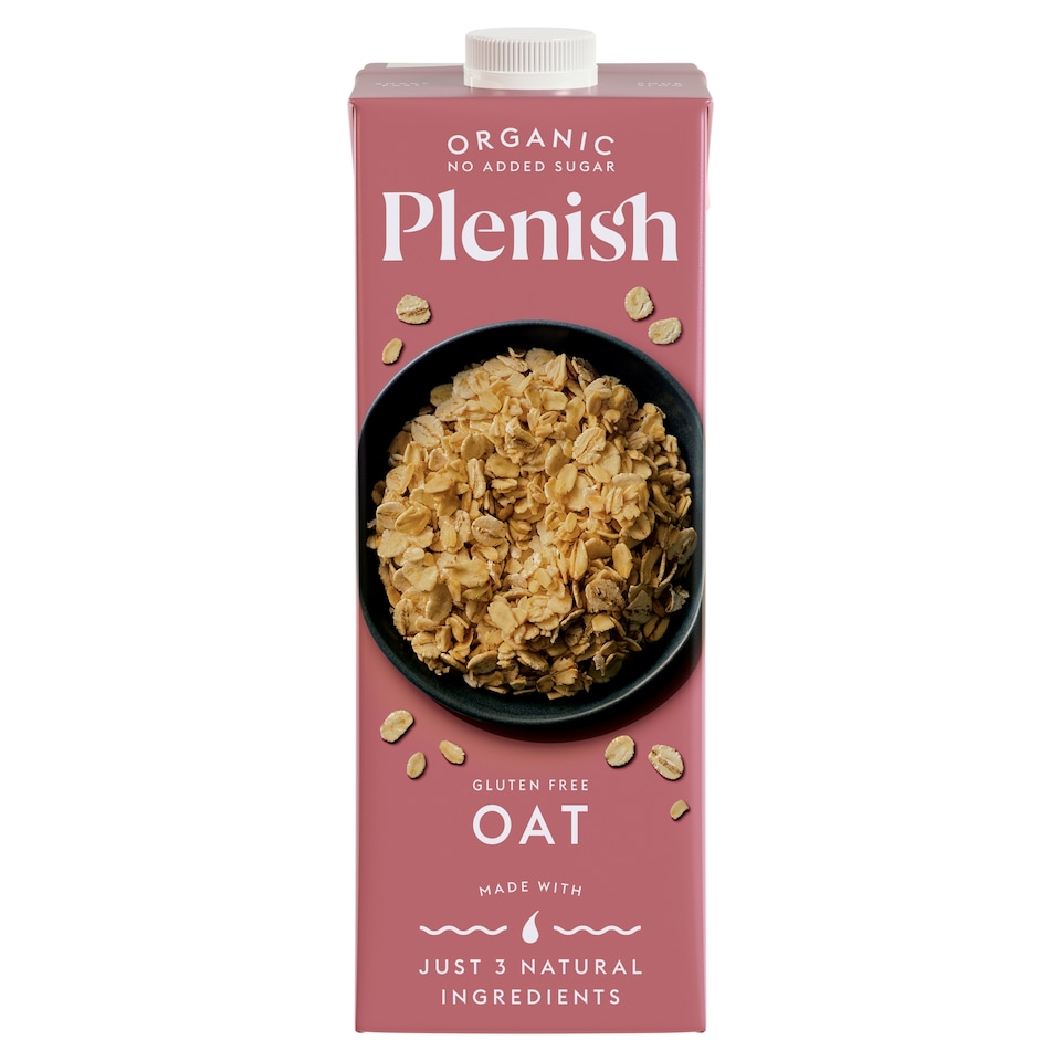 Plenish Organic Gluten Free Oat Drink 1L 