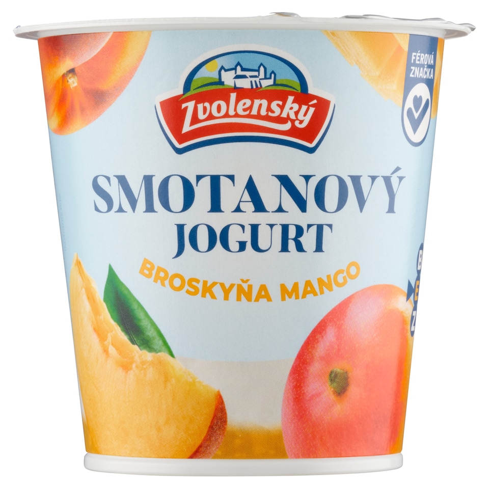 obrázok 1 z Zvolenský Smotanový jogurt broskyňa-mango 145 g