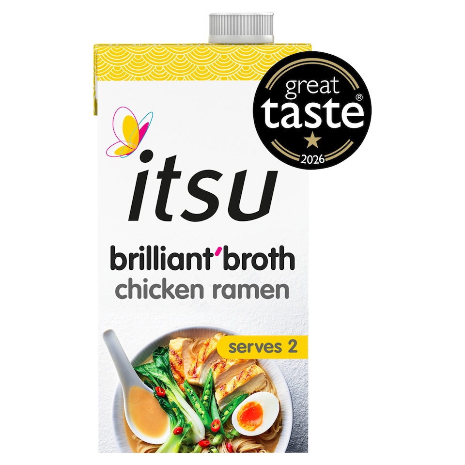 itsu chicken ramen brilliant broth serves 2 500ml