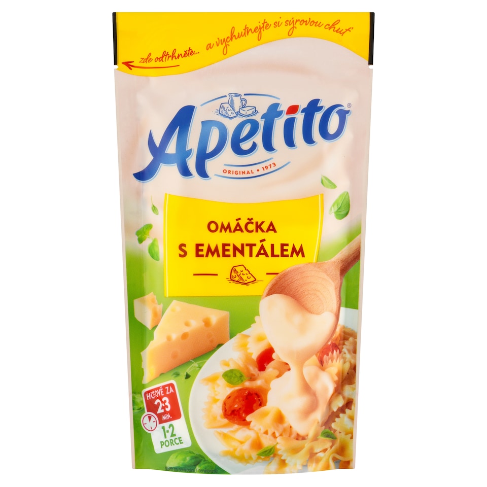 Obrázek 1 pro produkt Apetito Omáčka s ementálem 150g