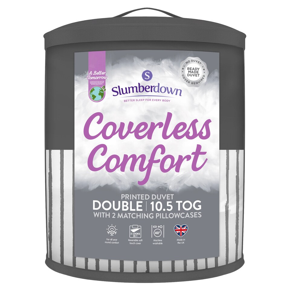 Slumberdown Coverless Comfort 10.5Tog Duvet Double