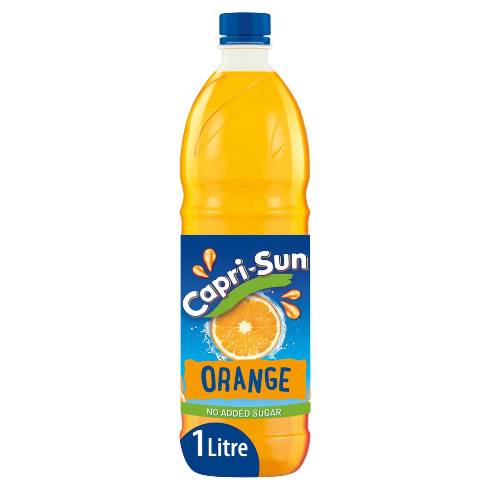 Capri Sun No Added Sugar Multivitamin Squash Orange 1 Litre Tesco