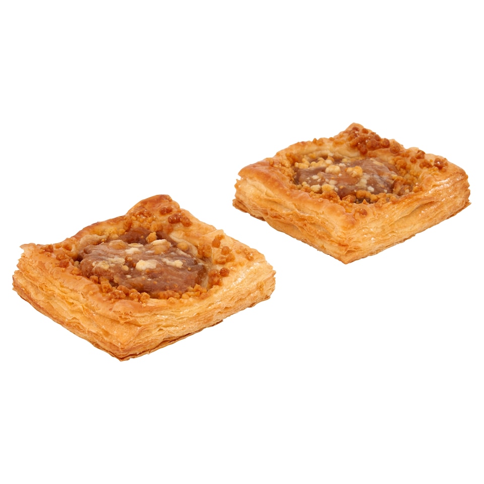 image 1 of Tesco Finest Apple, Fig & Spiced Custard Danish 2 pack