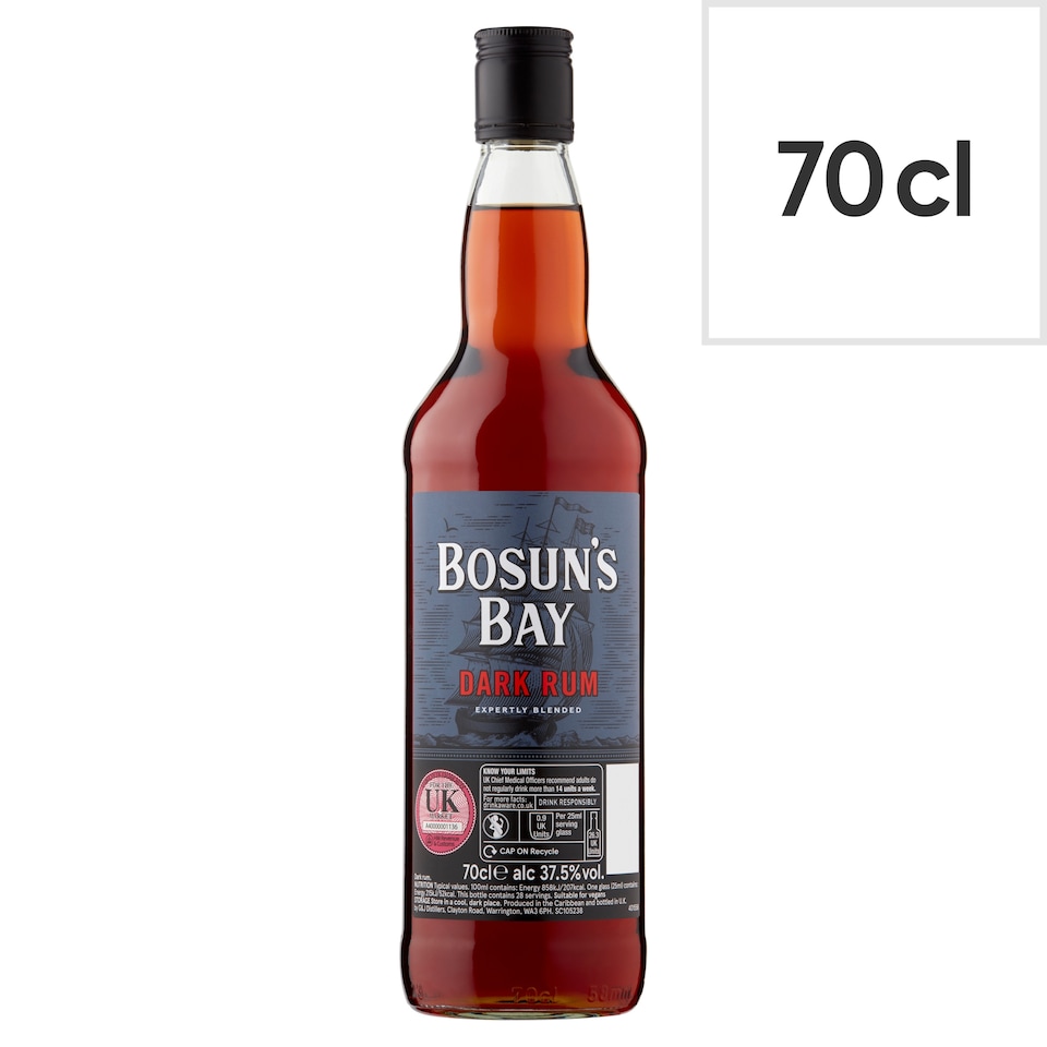 Bosun's Bay Dark Rum 70Cl