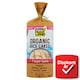 RiceUp! Eat Smart BIO puffasztott teljes kiőrlésű barna rizs szelet szupermagvakkal 120 g  1. kép