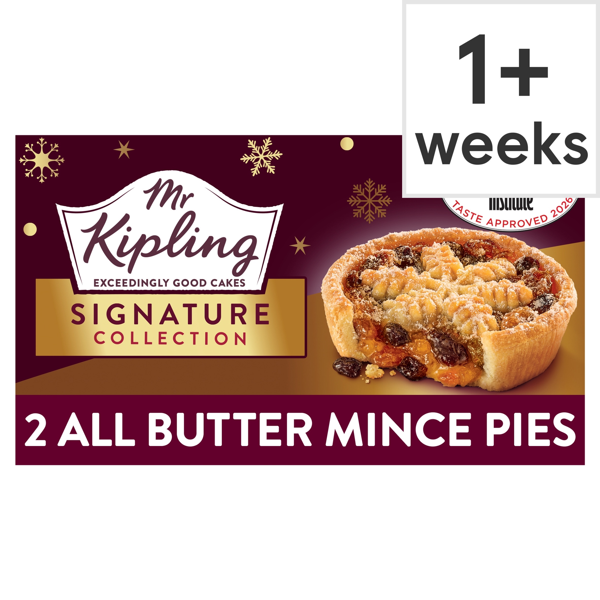 Mr Kipling Signature Collection 2 All Butter Mince Pies Cakes