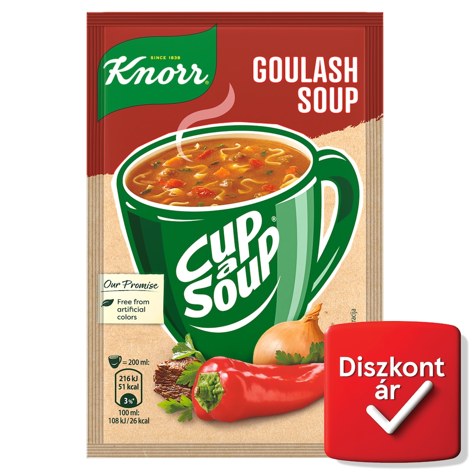 Knorr Cup a Soup instant gulyásleves 16 g