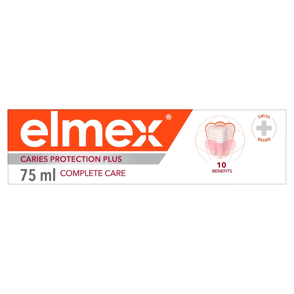 image 1 of elmex Caries Protection Plus Complete Care toothpaste 75 ml