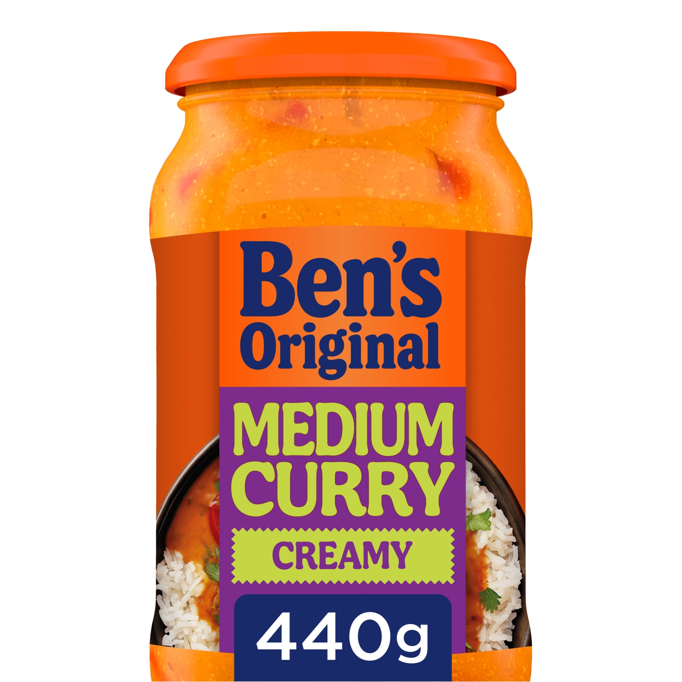Ben's Original Medium Curry Sauce 440G
