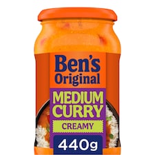 Ben's Original Medium Curry Sauce 440G