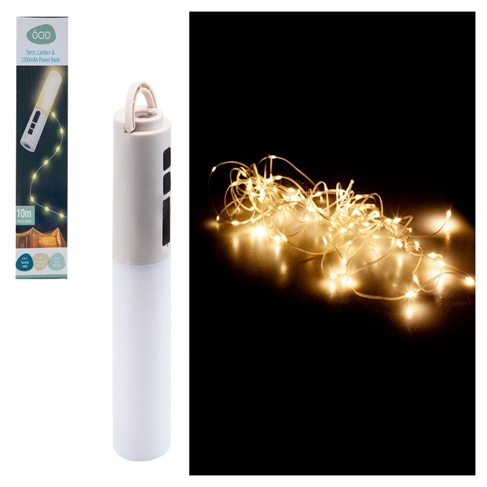 OCIO Portable Torch Lantern and Power Bank