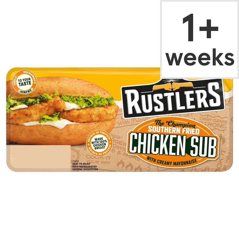 Rustlers Southern Fried Chicken Sandwich 158 G