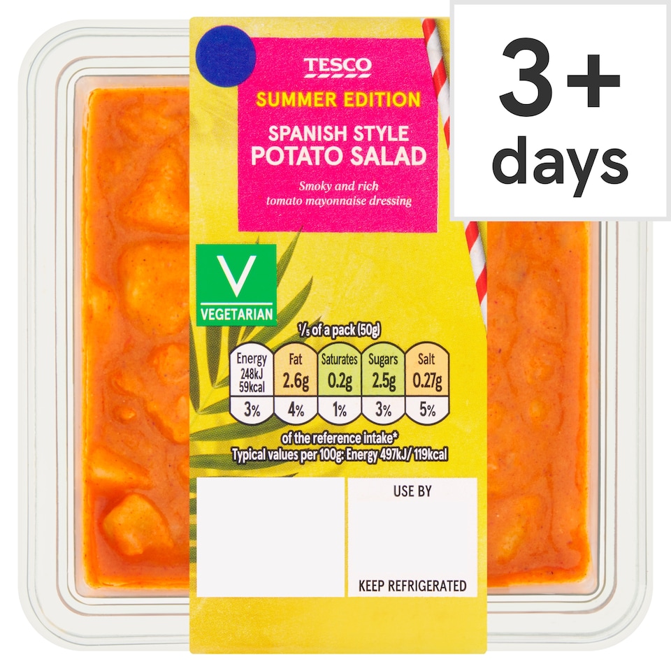 Tesco Spanish Style Potato Salad 250g