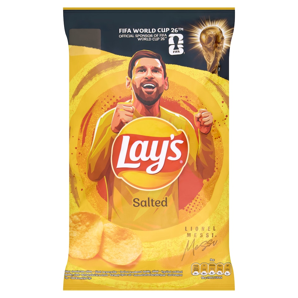 LAY'S CHIPS SALTED 130 g