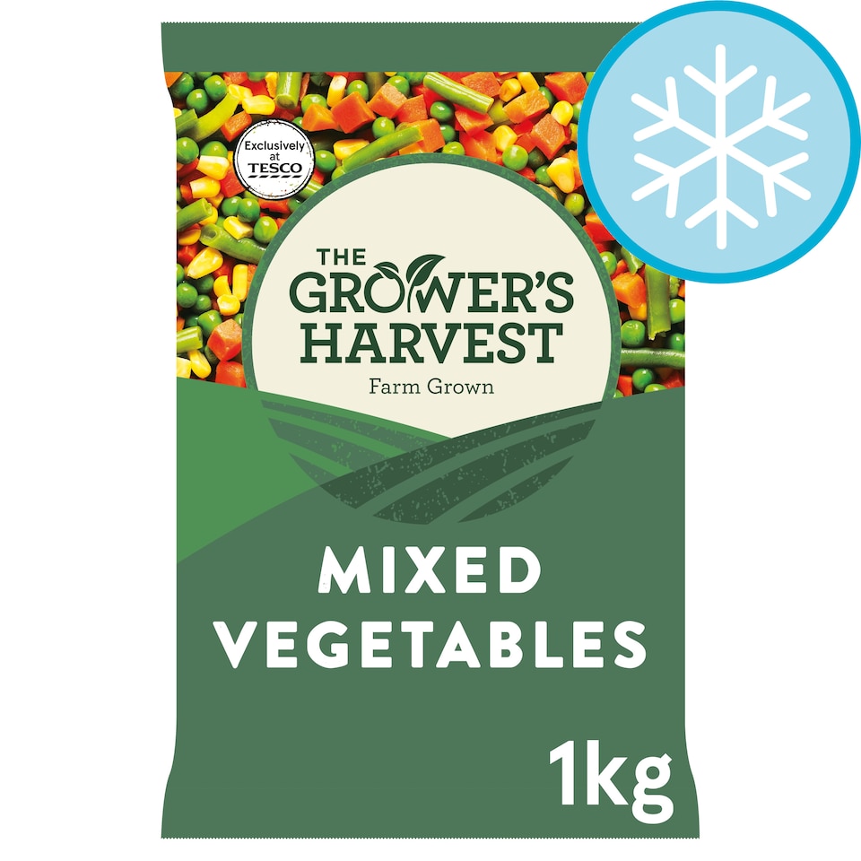 Growers Harvest Mixed Vegetables 1Kg