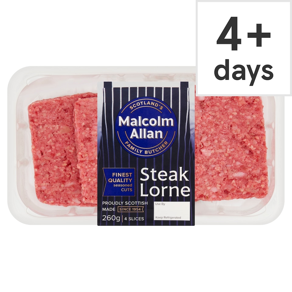 Malcolm Allan Steak Lorne Sausage 260G