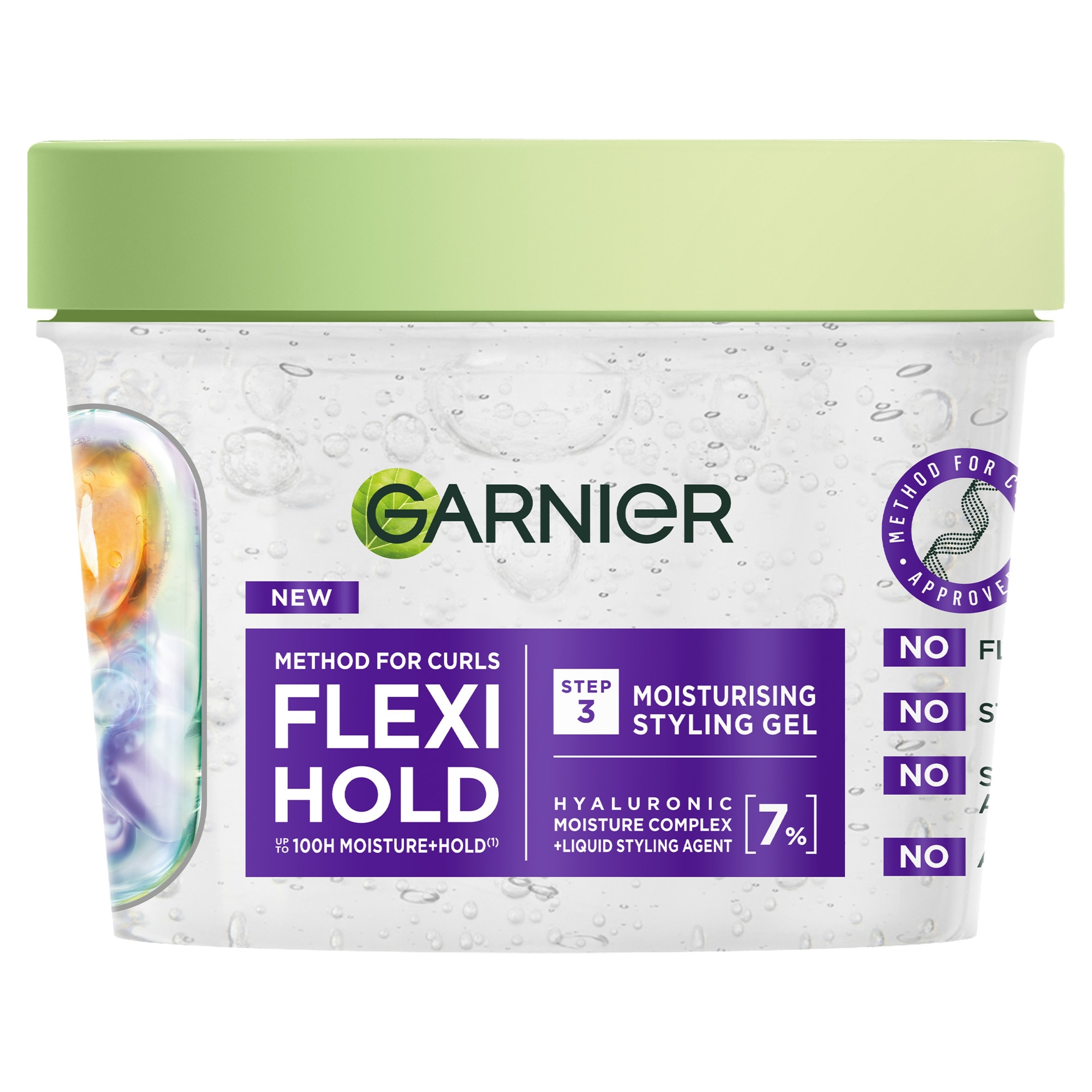 Garnier Hydra-Curl flexi hold Method Gel 370ml - Tesco Groceries