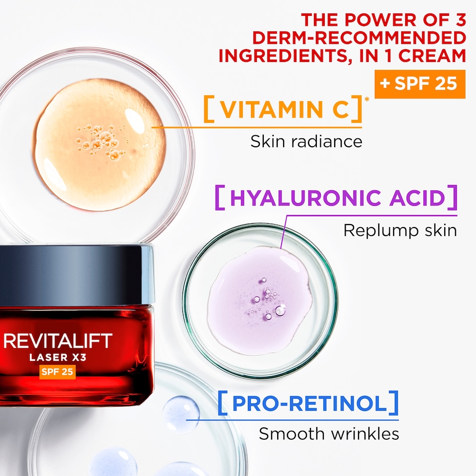 image 1 of L'Oreal Paris Revitalift Laser Renew Cream SPF25 50Ml