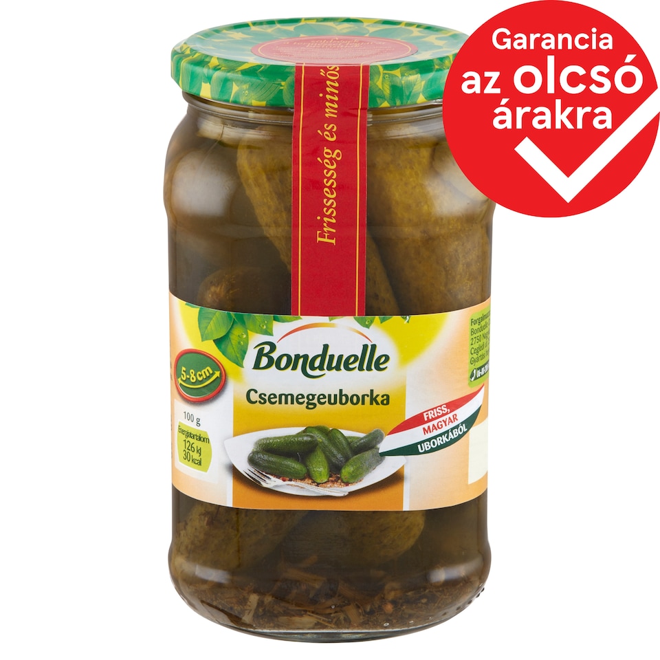 Bonduelle Gherkins 5-8 cm 680 g