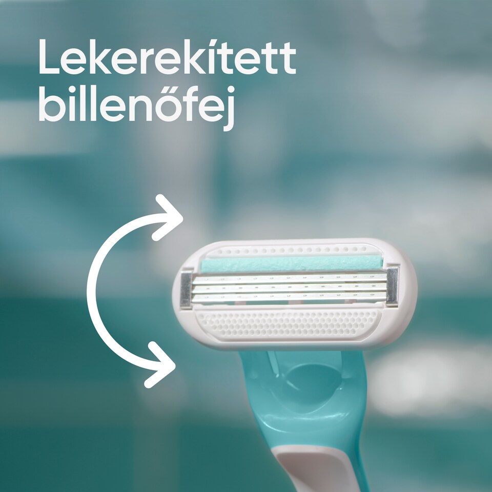 Gillette Venus Extra Comfort Sensitive Eldobható Borotva, 3 Db/Csomag  1. kép