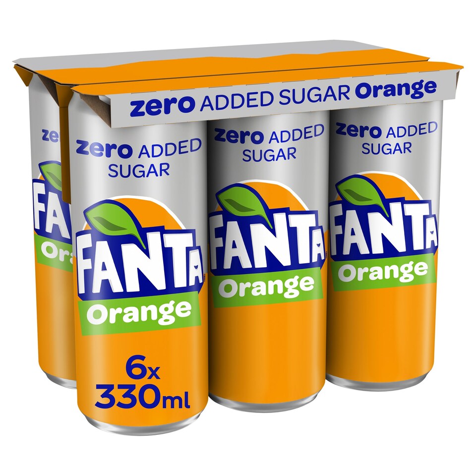 Fanta Orange Z 6 X 330Ml