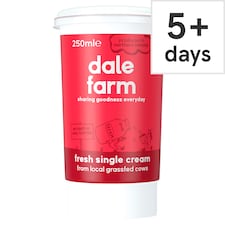 Dale Farm Single Cream 250Ml