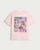 image 5 of K-Pop Demon Hunters Print Pure Cotton T-Shirt in Pink