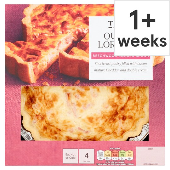 Tesco Quiche Lorraine 400G Tesco Groceries