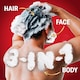 image 4 of Old Spice Captain Men’s 3-in-1 Wash, Shower Gel & Shampoo 400ml