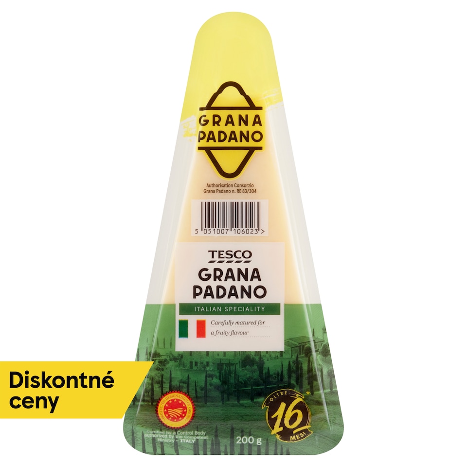Tesco Grana Padano 200 g
