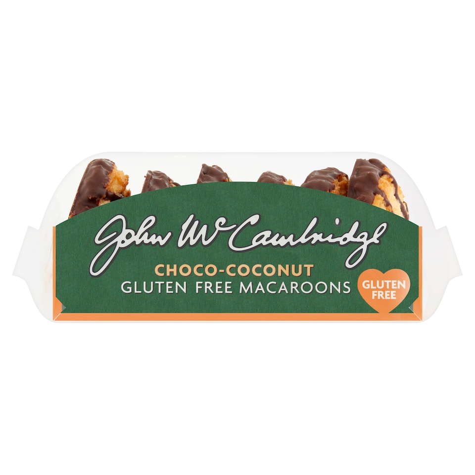 John Mccambridge Gluten Free Chocolate Macaroons 225G