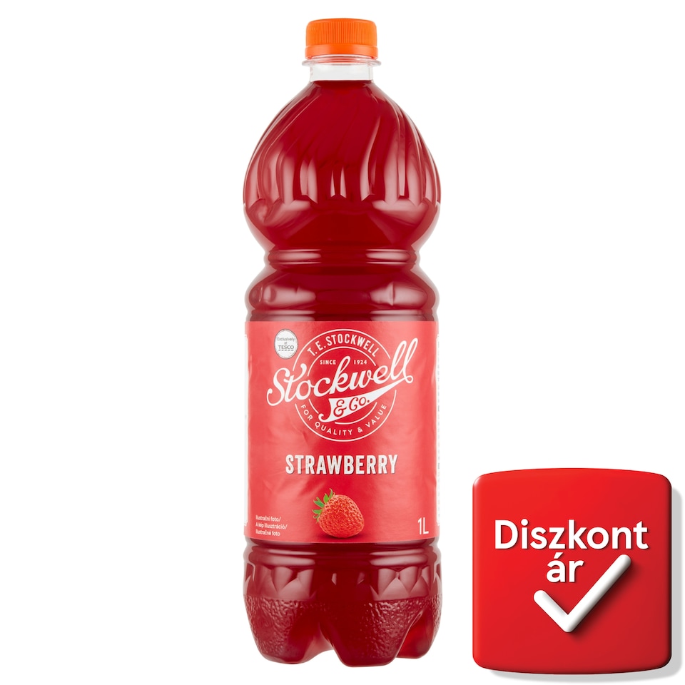 Stockwell & Co. eperízű italkoncentrátum édesítőszerrel 1 l