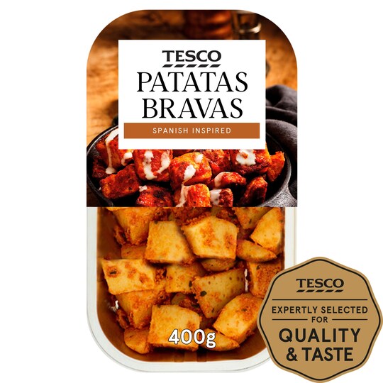 Tesco Fire Pit Patatas Bravas 400G Tesco Groceries