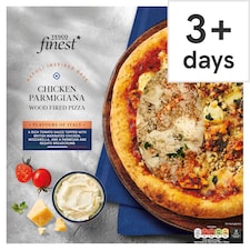 Tesco Finest Chicken Parmigiana Wood Fired Pizza 450g