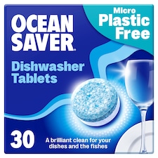 OceanSaver Plastic Free Eco Dishwasher Tablets 30 Pack 420g