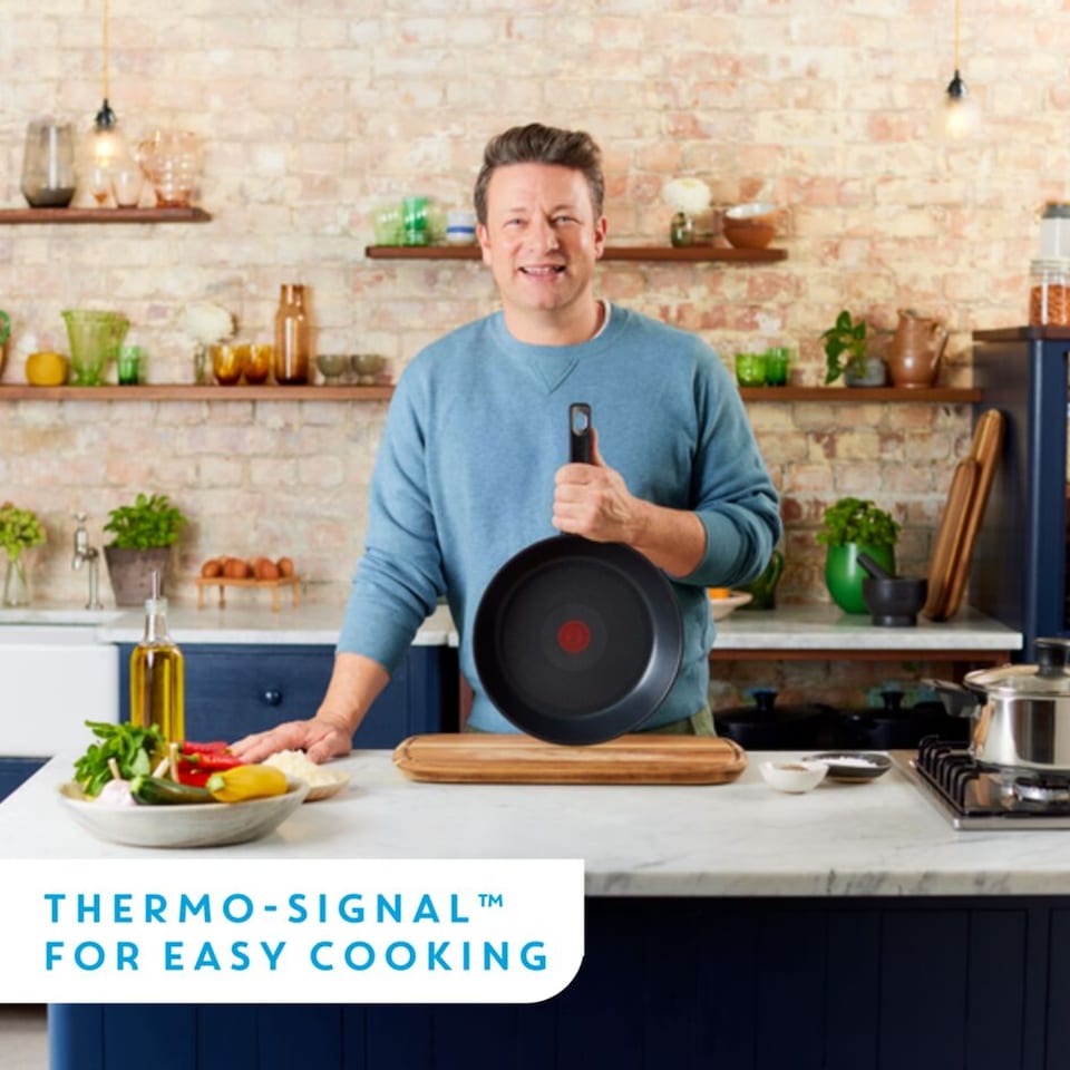 image 1 of Tefal Jamie Oliver Everyday Kitchen Frying pan 28cm