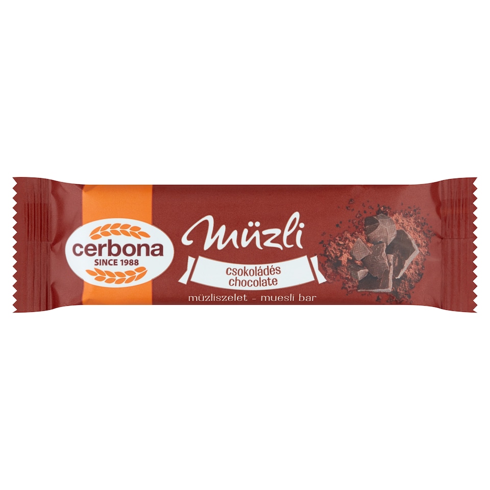 image 1 of Cerbona Chocolate Muesli Bar 20 g