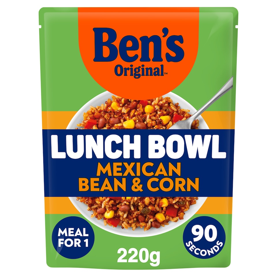 image 1 of Bens Original Lunch Bowl Mexican Style Grains and Rice 220g