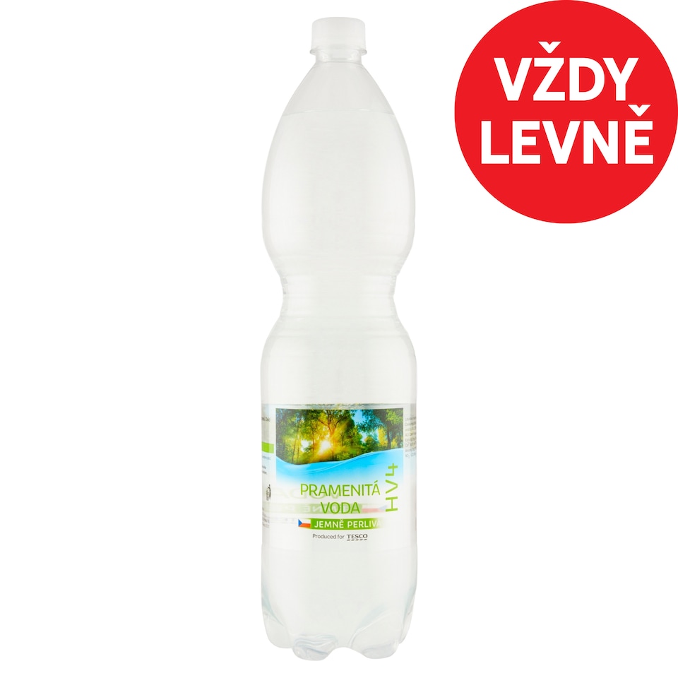 Tesco HV4 Spring Water Gently Sparkling 1.5L