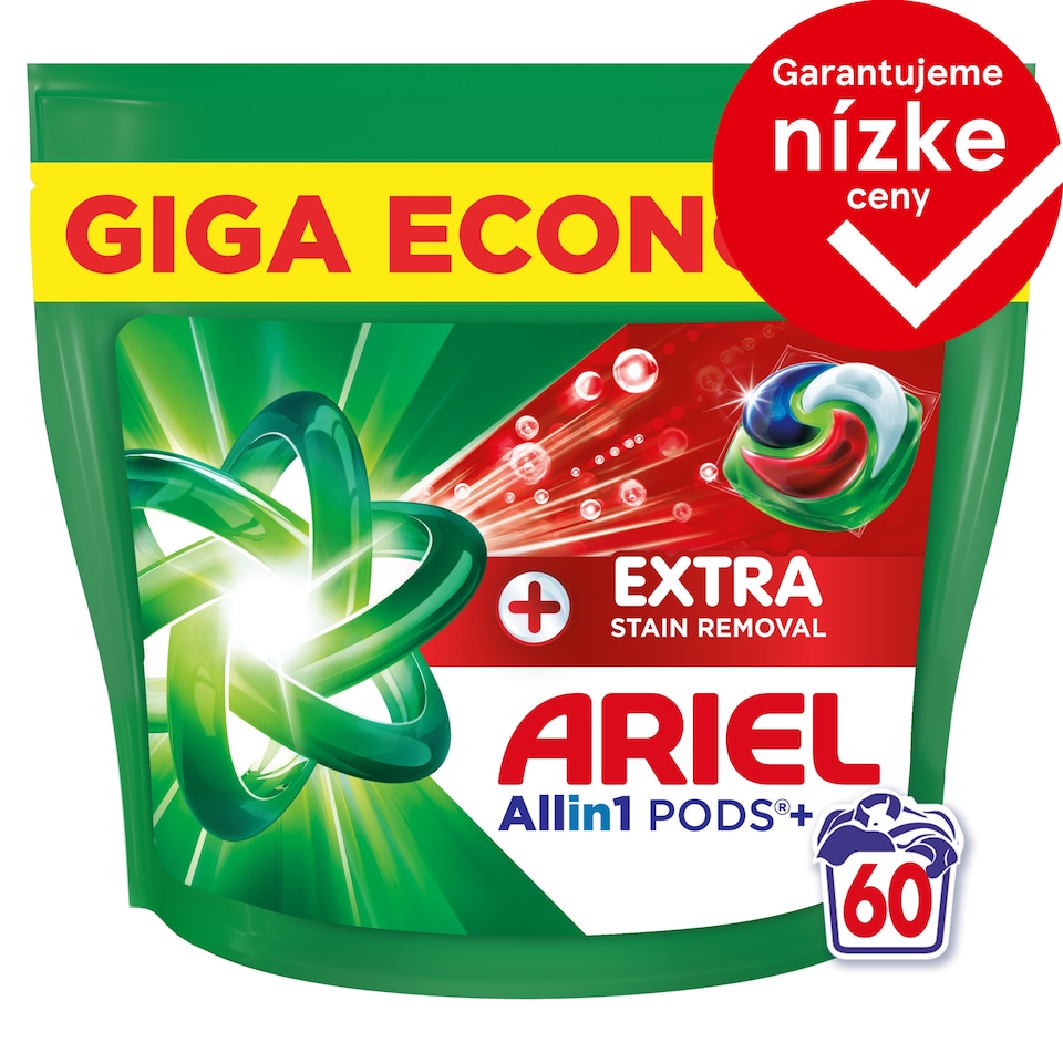 image 1 of Ariel Allin1 PODS®+, Washing Liquid Capsules 60 Washes