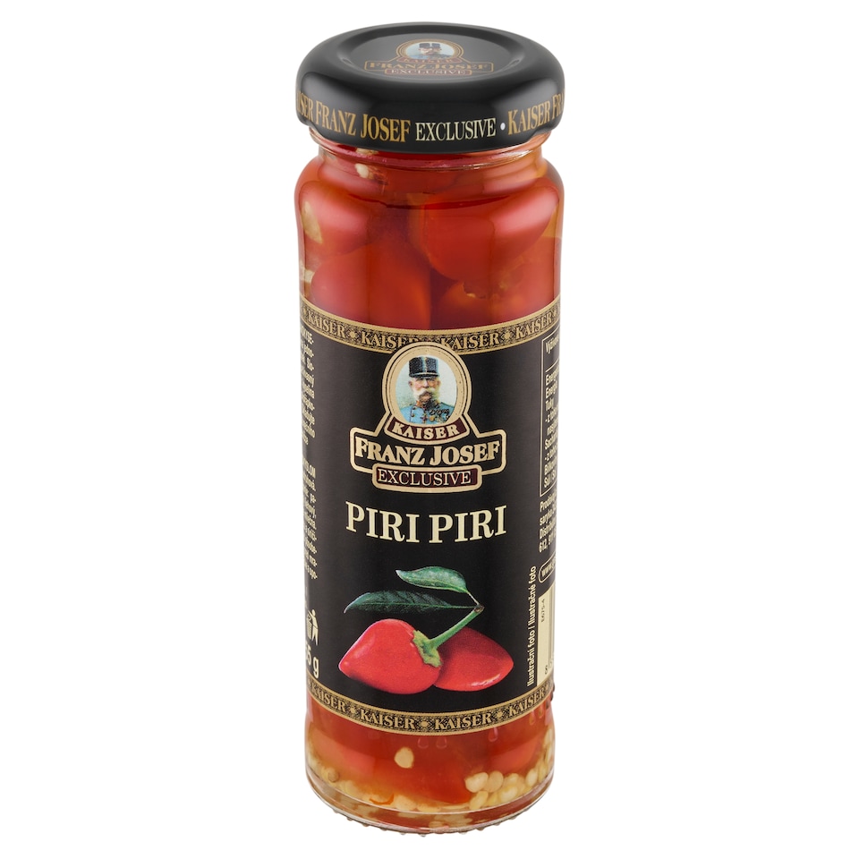 Franz Josef Kaiser Exclusive Piri Piri Peppers in Salt-Sour Brine 100 g