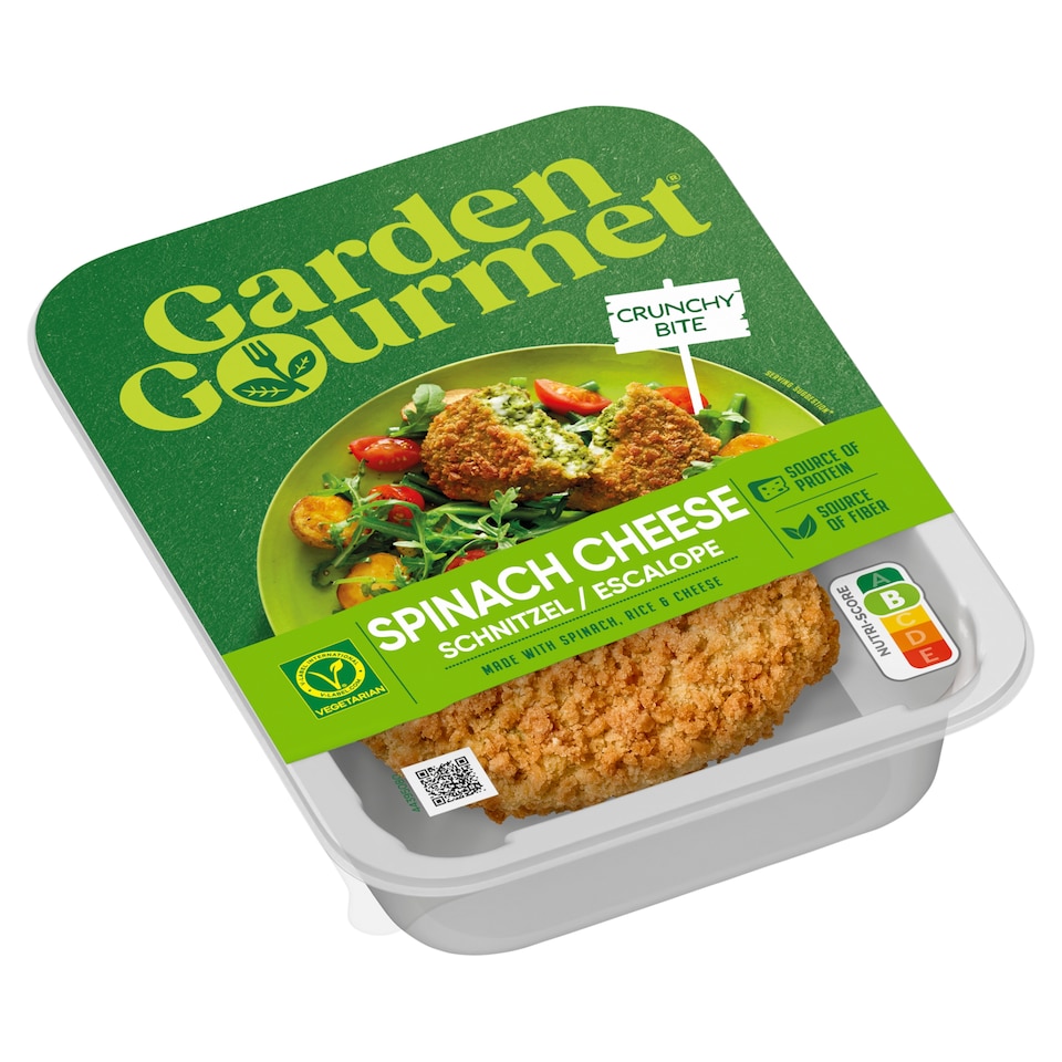 Garden Gourmet Špenátovo-sýrový řízek vegetarian 180g