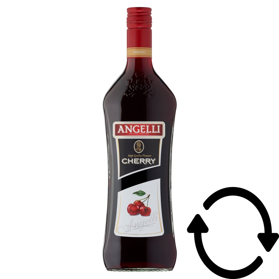 Angelli Cherry szőlőléből készült ízesített bor 14% 0,75 l
