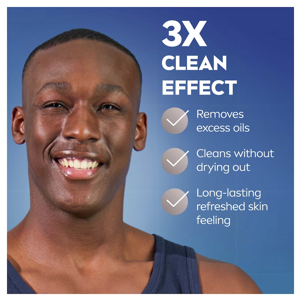 image 1 of NIVEA MEN Protect & Care Exfoliating Face Scrub 75ml